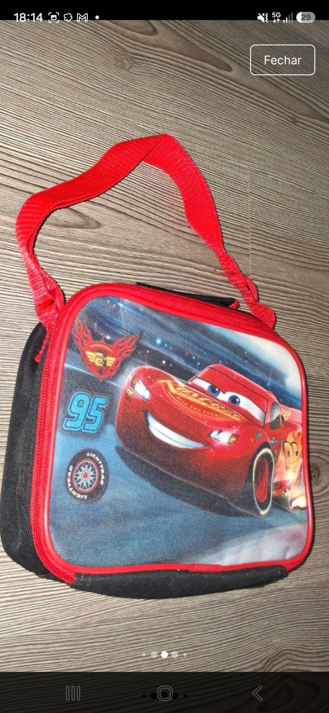 Lancheira Faísca Disney Pixar – photo 5